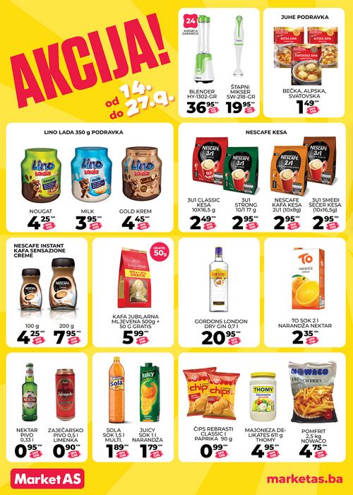 Market AS akcijski katalog od 14.09.2020.