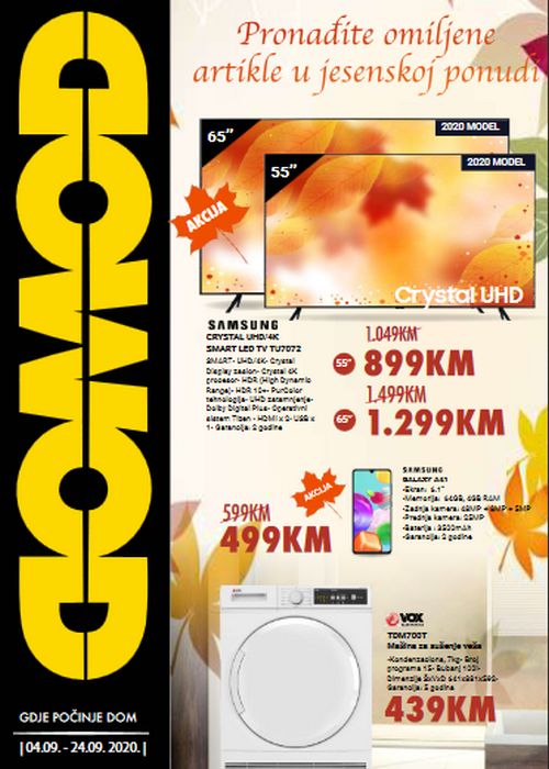 Domod akcijski katalog 04.09.2020.