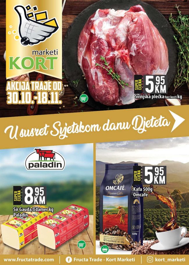 Kort marketi: Akcijski katalog od 30.10. do 18.11.2020.