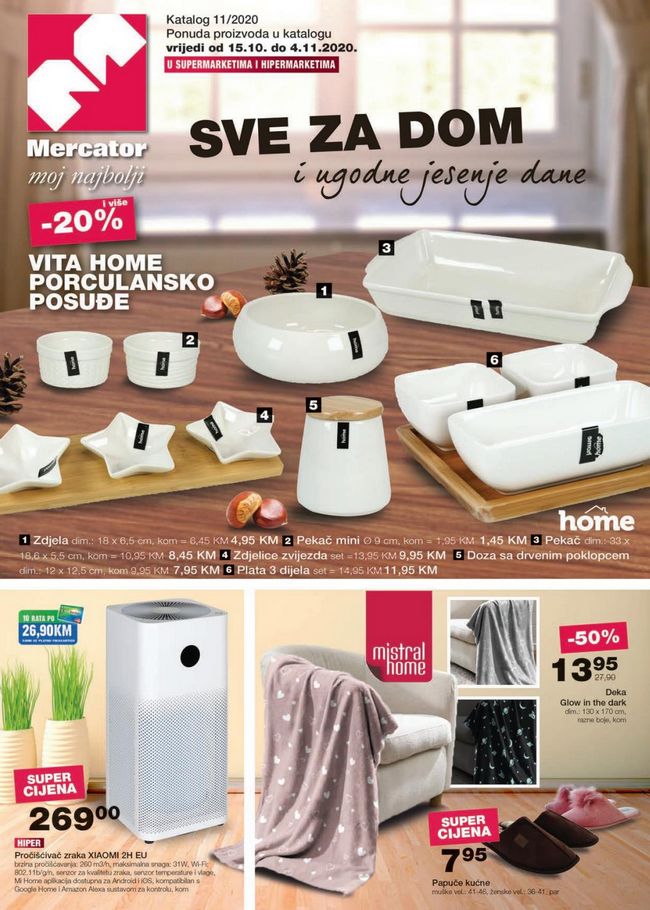 Mercator: Katalog sve za do od 15.10. do 04.11.2020.