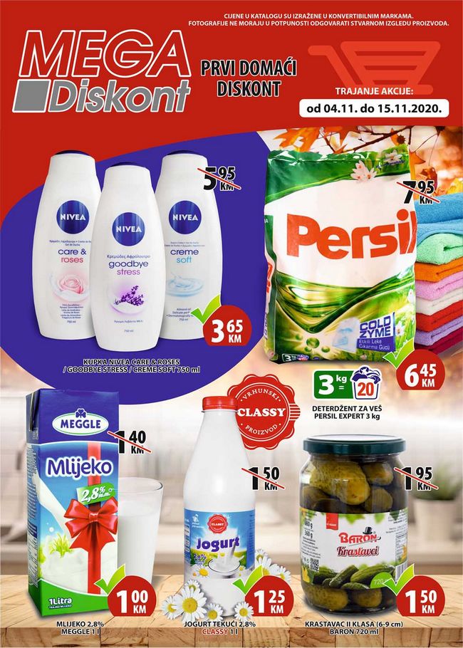 Mega diskont: Akcijski katalog od 04. do 15.11.2020.