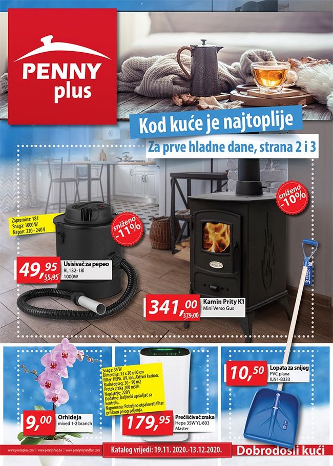 Penny marketi: Akcijski katalog od 19.11. do 13.12.2020.