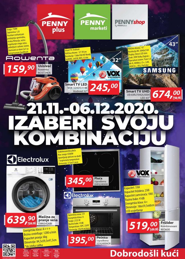 Penny: Izaberi svoju kombinaciju od 21.11. do 06.12.2020.