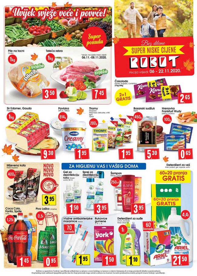 Robot: Akcijski katalog od 06. do 22.11.2020.