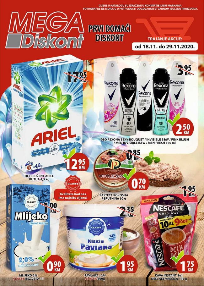 Mega diskont: Akcijski katalog od 18. do 29.11.2020.
