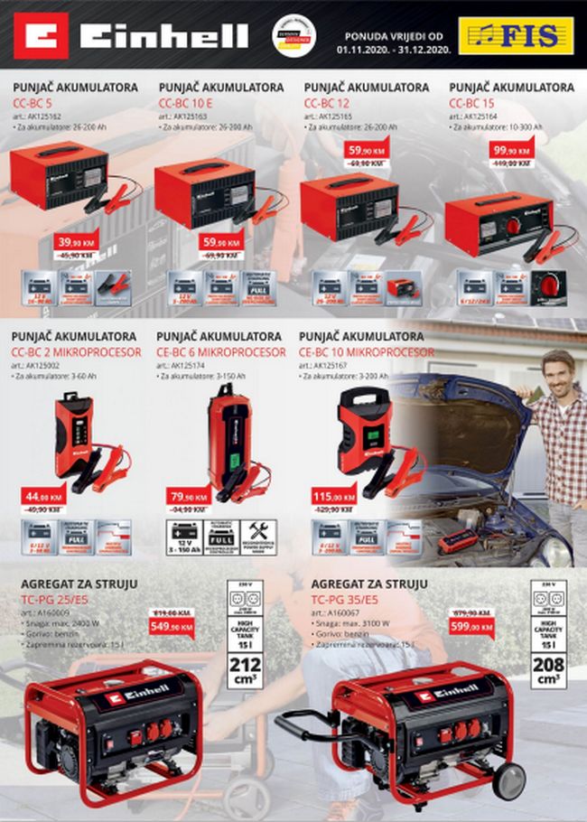 Fis-einhell-011120 Fis: Einhell akcija od 01.11. do 31.12.2020.