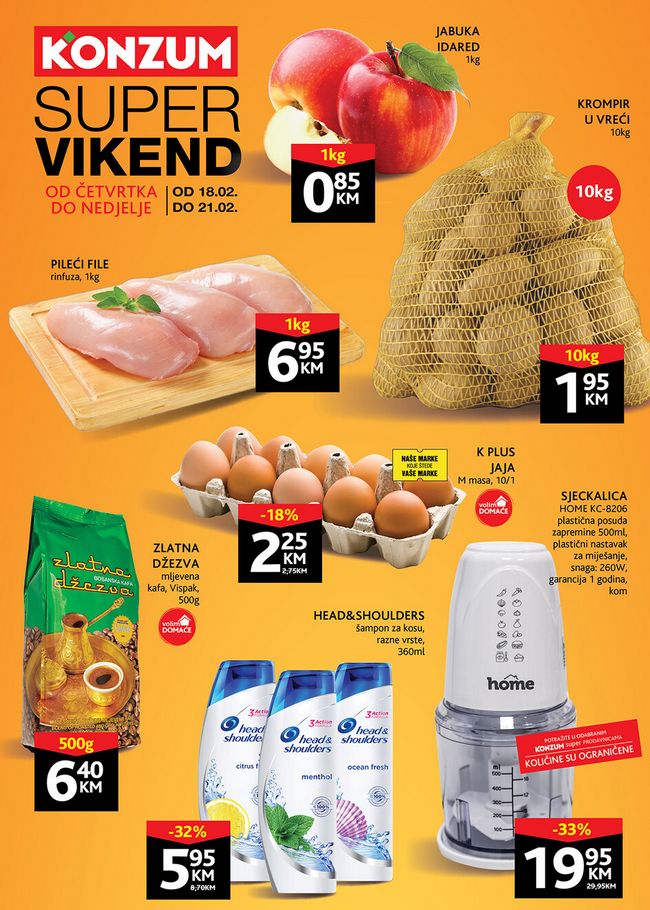 Konzum: Čarolija jeseni u vašem domu! od 07.09. do 01.10.2023.