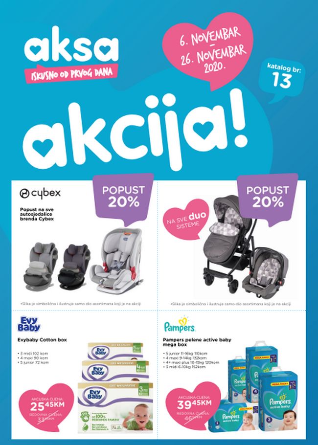 Aksa: Akcijski katalog od 06. do 26.11.2020.