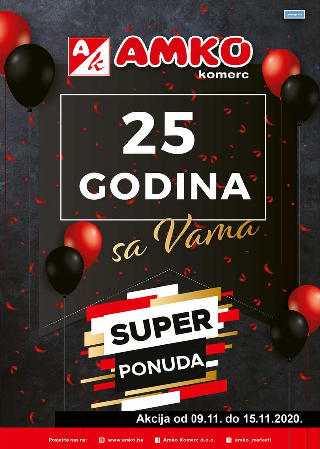 Amko: Kataloška akcija od 09. do 15.11.2020. Amko: Kataloška akcija od 09. do 15.11.2020.