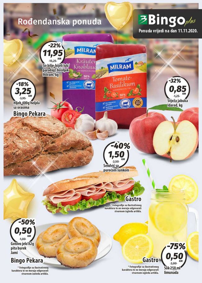 Bingo City Tuzla: Rođendanska ponuda od 11. do 13.11.2020.