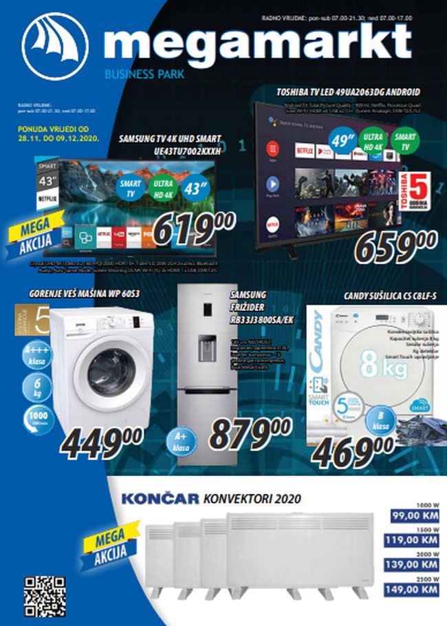 Megamarkt: Akcijski katalog od 28.11. do 09.12.2020.