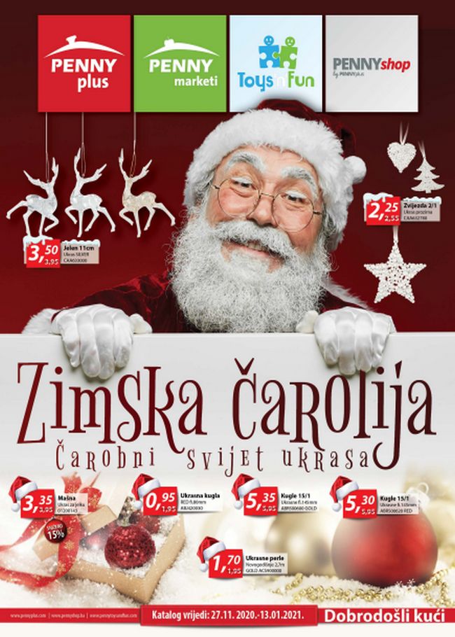 Penny: Zimska čarolija od 27.11.2020 do 13.01.2021.