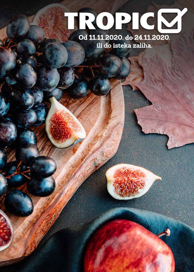 Tropic: Akcijski katalog od 11. do 24.11.2020.