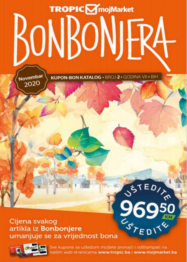 Tropic/Mojmarket: Bonbonjera novembar 2020.