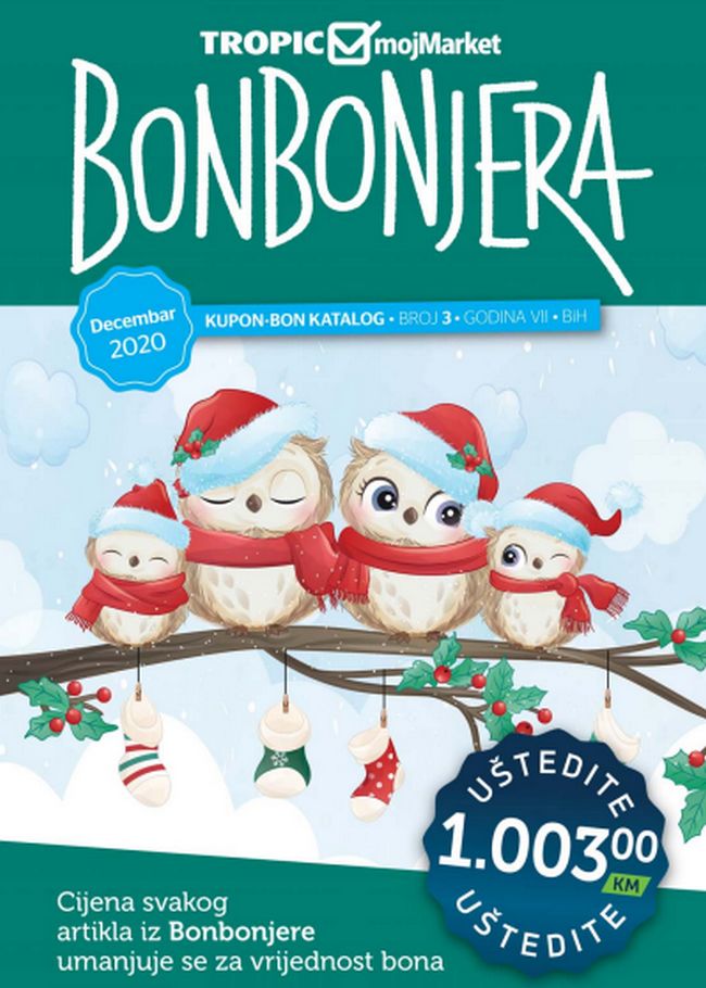 Tropic/Moj Market: Bonbonjera decembar 2020. Tropic/Moj Market: Bonbonjera decembar 2020.