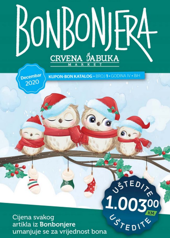Crvena jabuka: Bonbonjera decembar 2020. Crvena jabuka: Bonbonjera decembar 2020.