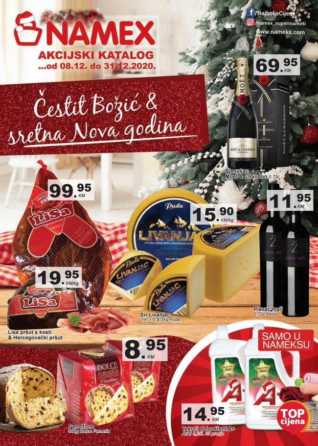 Namex: Akcijski katalog od 08. do 31.12.2020.