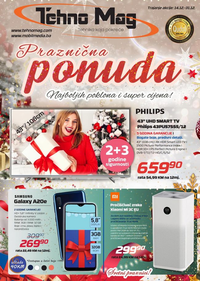 Tehno Mag: Akcijski katalog od 14. do 31.12.2020.