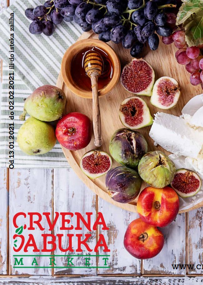 Crvena jabuka: Akcijski katalog od 13.01. do 02.02.2021.