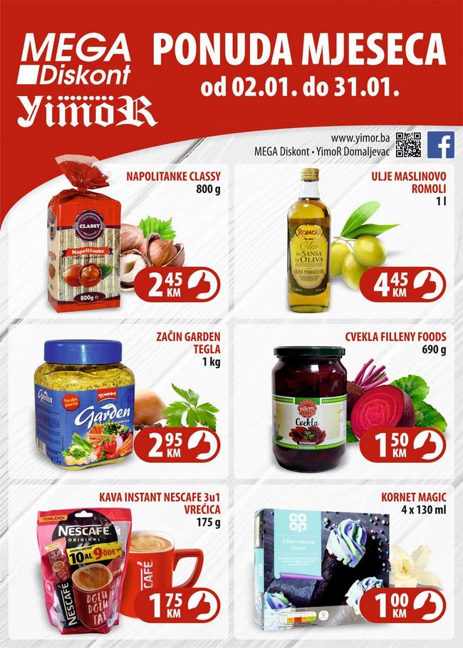 Mega diskont: Akcijski katalog od 02. do 31.01.2021.