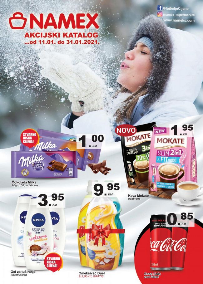 Namex: Akcijski katalog od 11. do 31.01.2021.