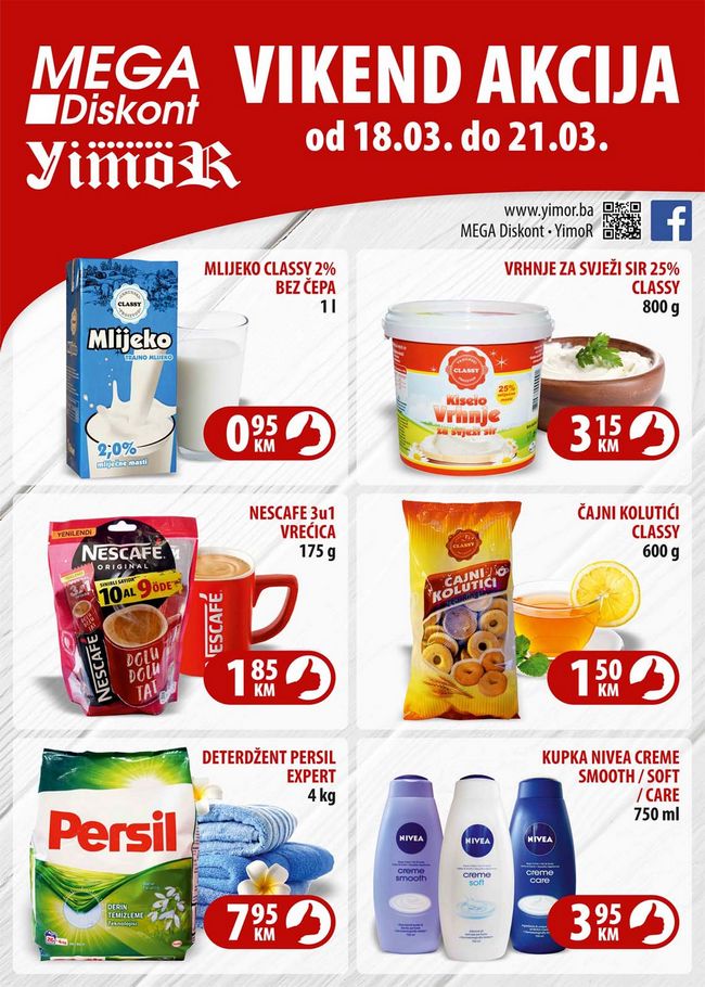 Mega diskont: Vikend akcija od 18. do 21.03.2021.
