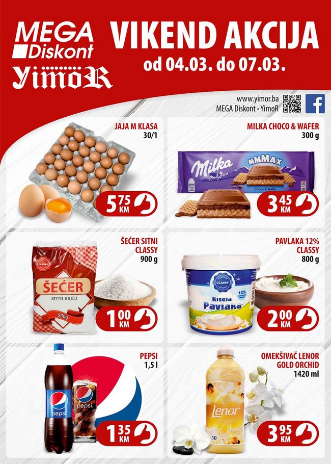 Konzum: Super vikend akcija od 09. do 12.11.2023.