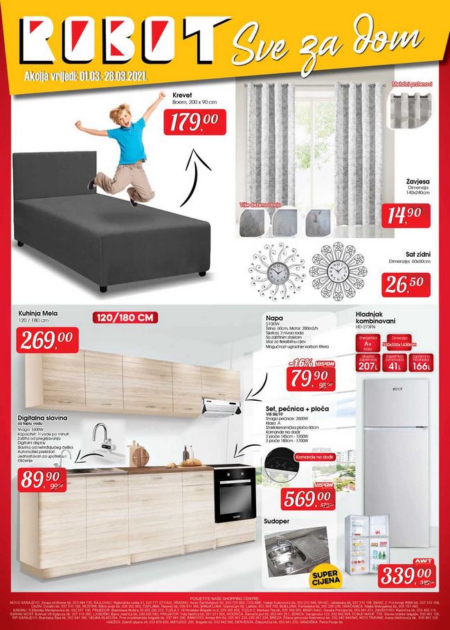 robot-010321 Robot: katalog sve za dom od 01. do 28.03.2021.