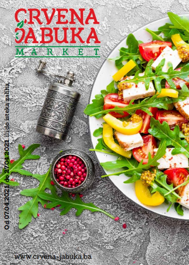 Crvena jabuka: Akcijski katalog od 07. do 27.04.2021.