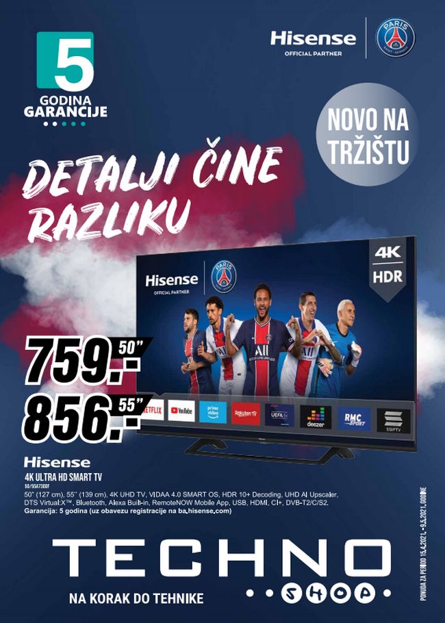 Techno Shop: Akcijski katalog od 15.04. do 09.05.2021.