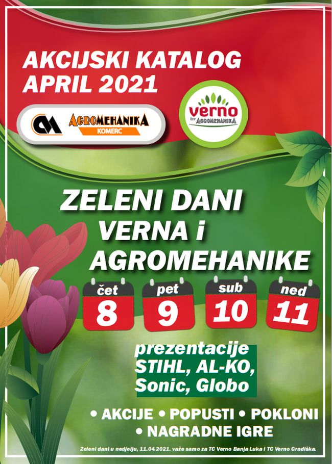 Verno: Akcijski katalog april 2021.