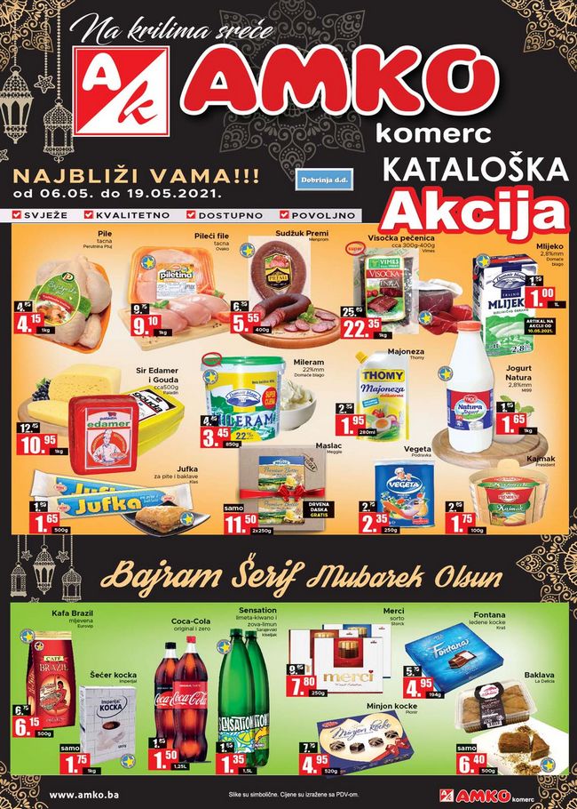Amko komerc: Akcijski katalog od 06. do 19.05.2021.
