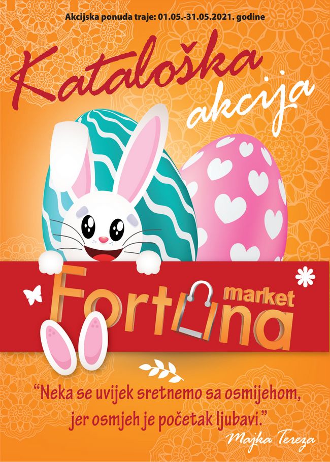 Fortuna marketi: Akcijski katalog od 01. do 31.05.2021.