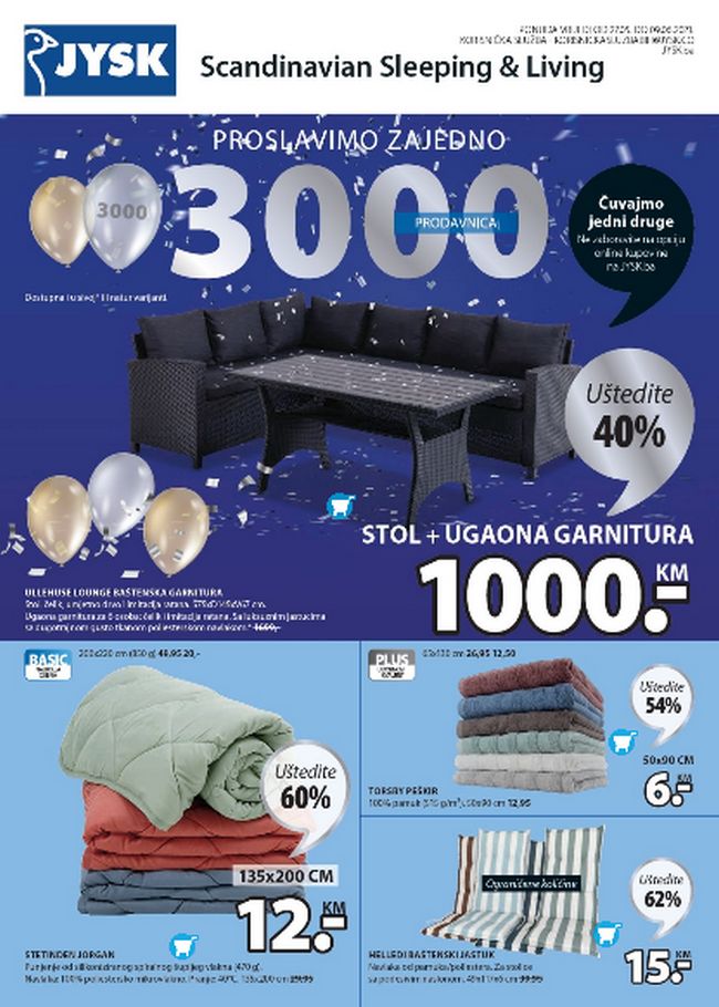 Jysk: Akcijski katalog od 27.05. do 09.06.2021.
