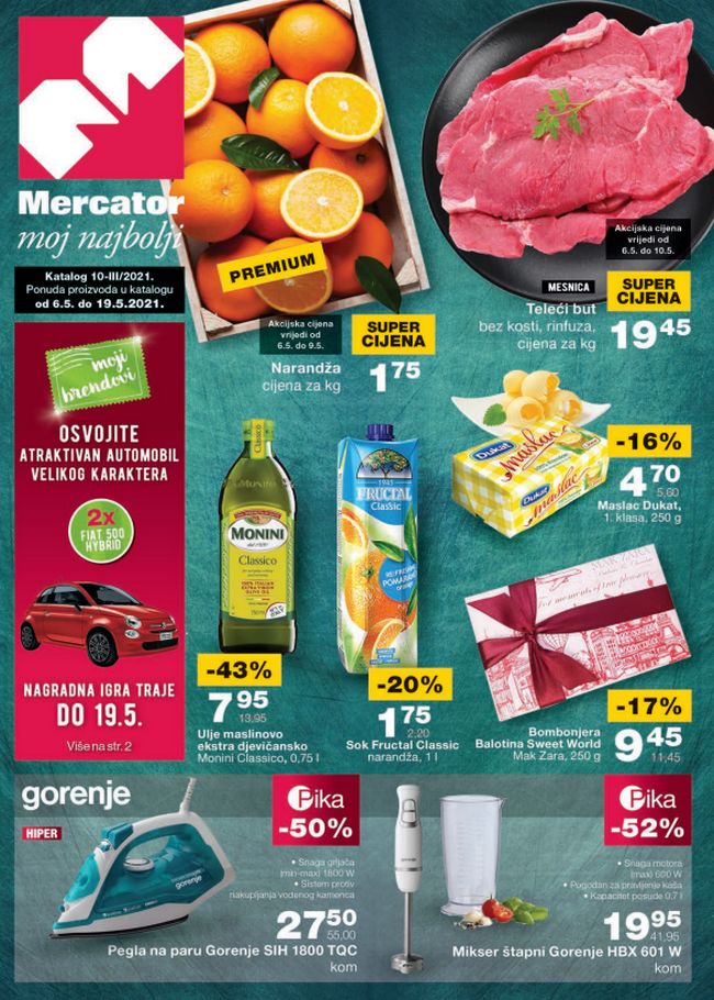 Mercator: Akcijski katalog od 06. do 19.05.2021.