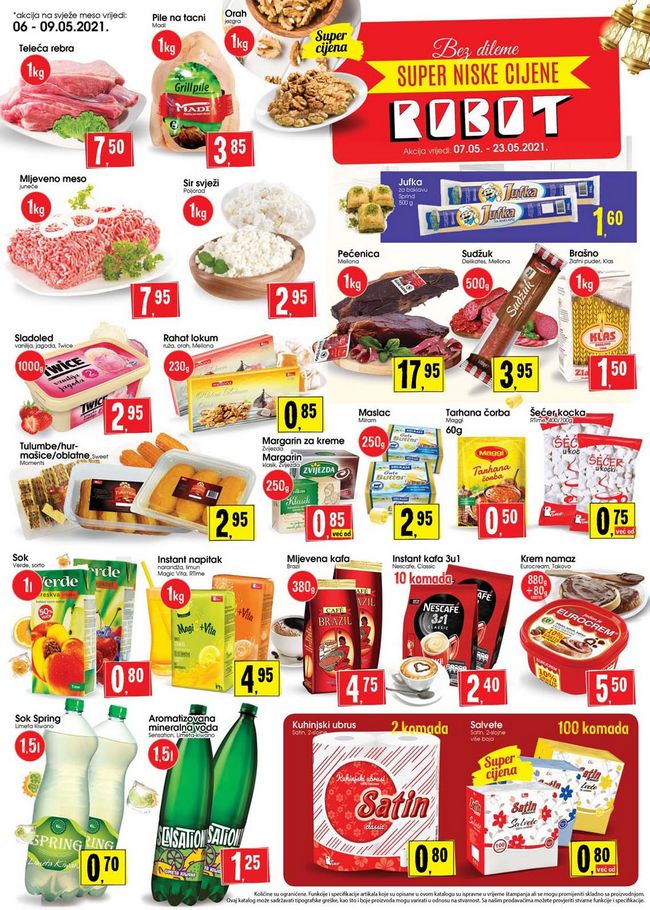 Robot: Akcijski katalog od 07. do 23.05.2021.