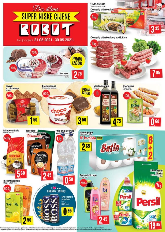 Robot: Akcijski katalog od 21. do 30.05.2021.