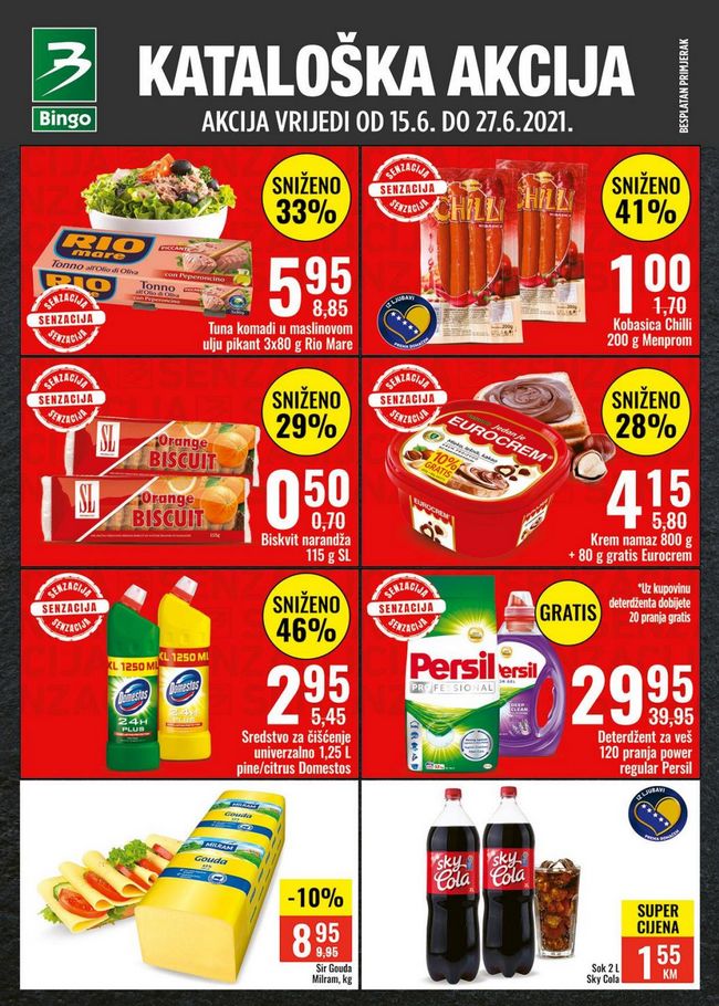 Bingo-150621 Bingo: Akcijski katalog od 15. do 27.06.2021.