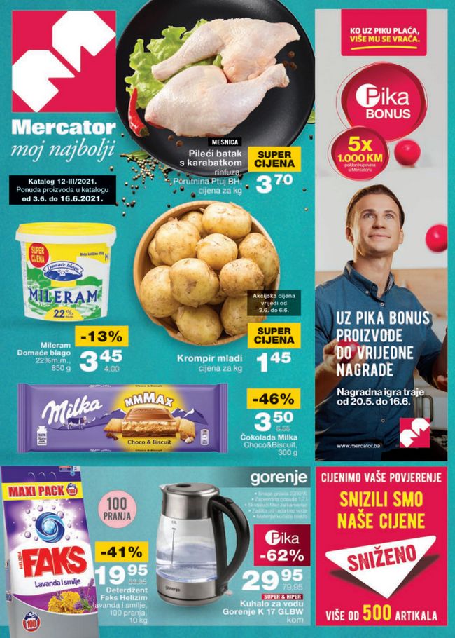 Mercator: Akcijski katalog od 03. do 16.06.2021.