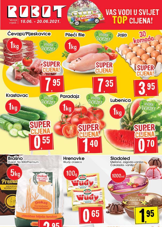 Robot: Vikend akcija od 18. do 20.06.2021.