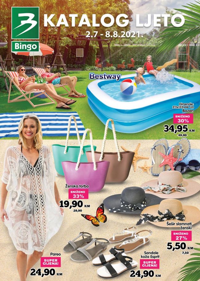 Bingo: Katalog ljeto od 02.07. do 08.08.2021.