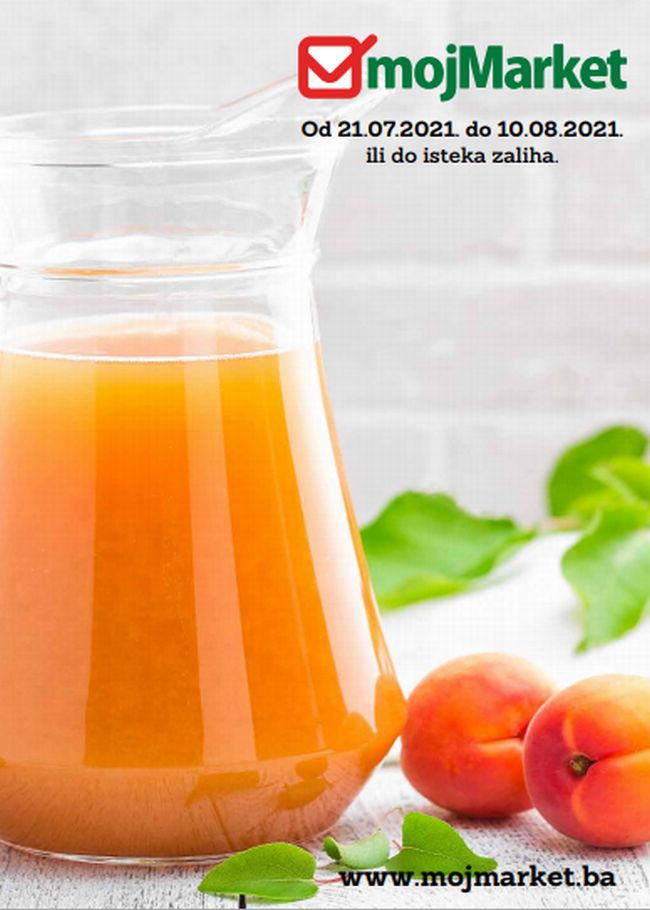 Moj Market: Akcijski katalog od 21.07. do 10.08.2021.
