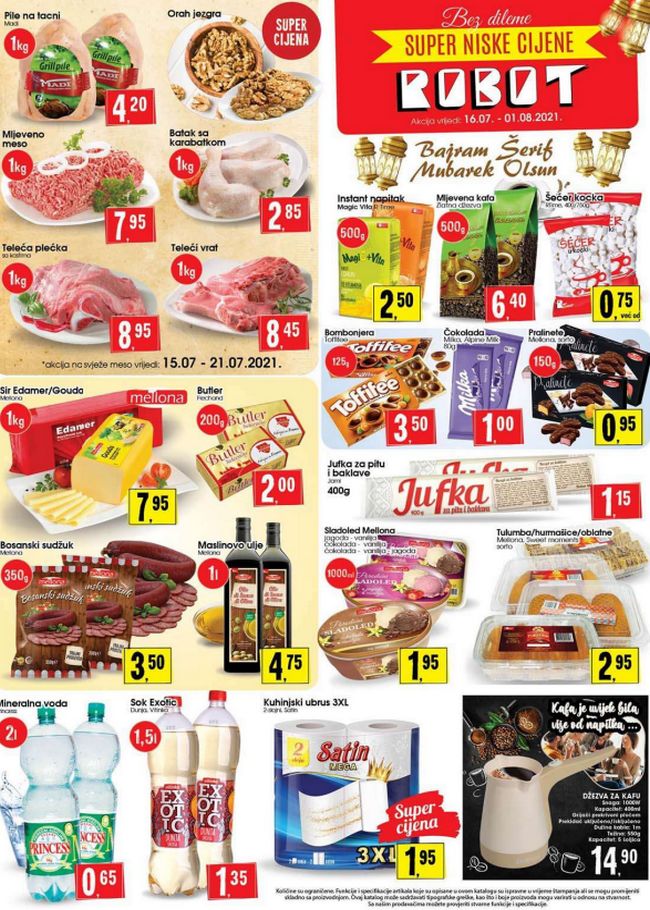Robot: Akcijski katalog od 16.07. do 01.08.2021.