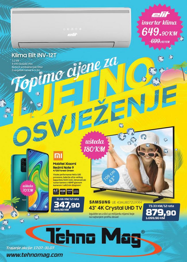 Tehno Mag: Akcijski katalog od 16. do 31.07.2021.