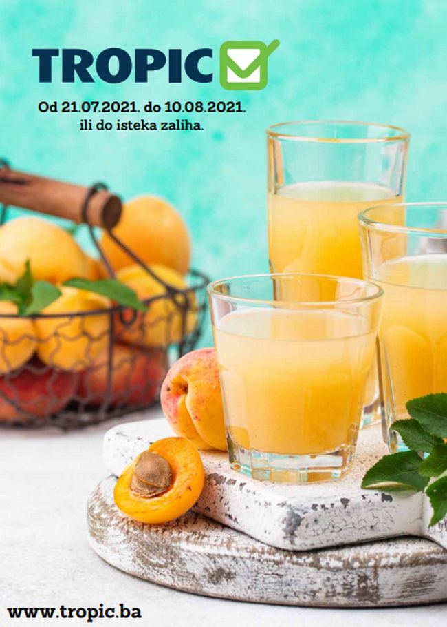 Tropic: Akcijski katalog od 21.07. do 10.08.2021.