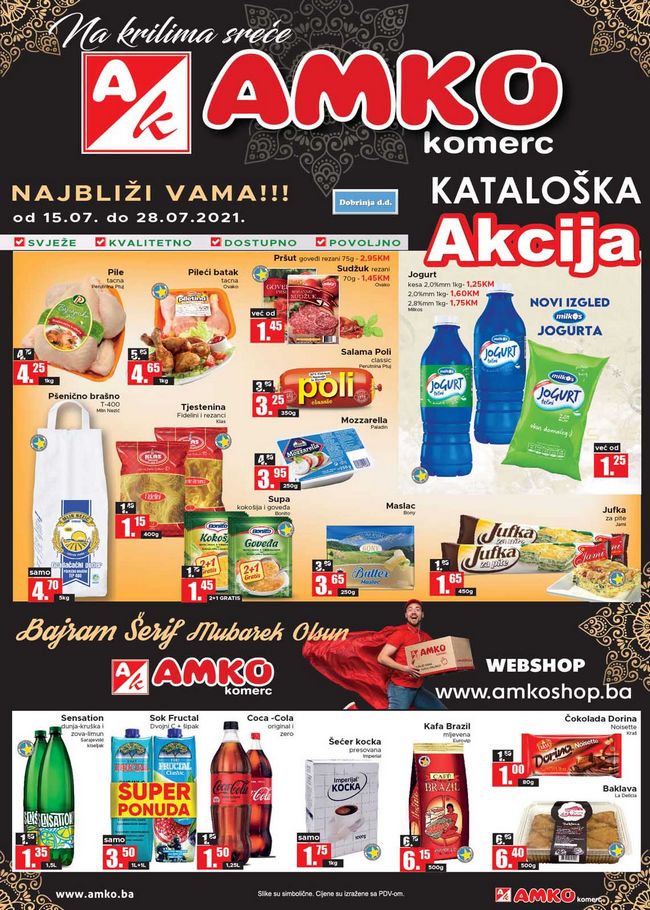 Amko komerc: Akcijski katalog od 15. do 28.07.2021.