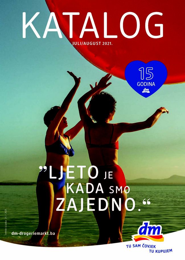 DM: Akcijski katalog od 21.07. do 03.08.2021.