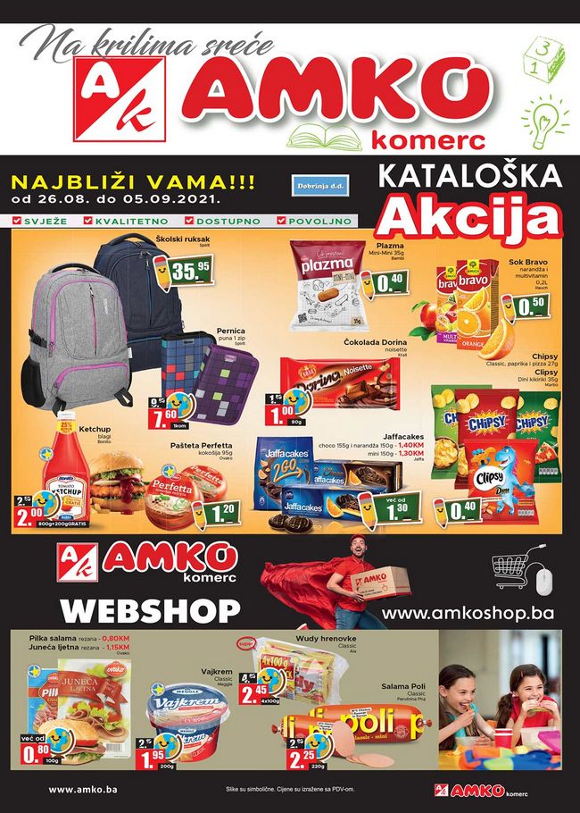 Amko komerc: Akcijski katalog od 26.08. do 05.09.2021.