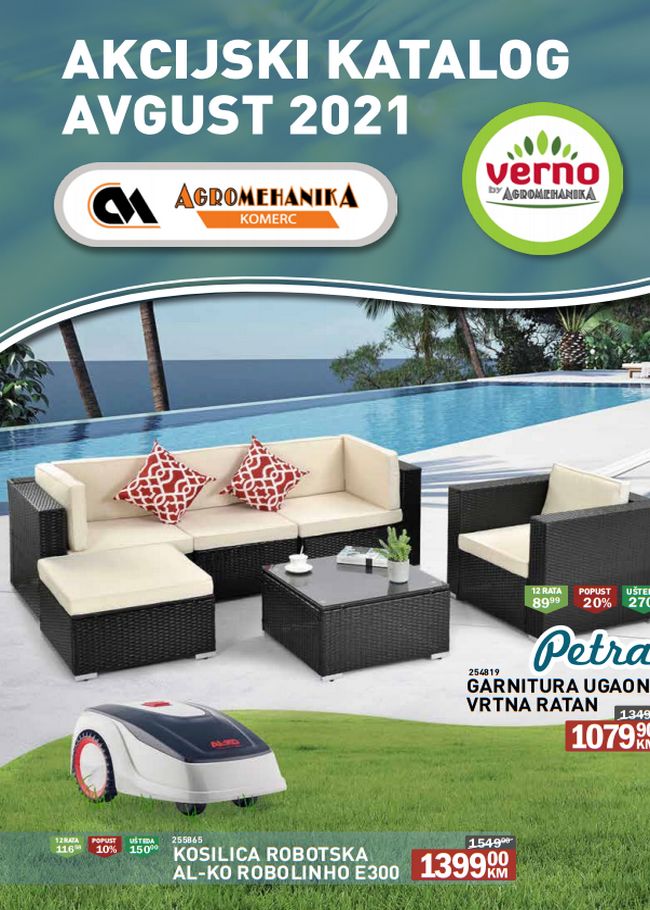 Verno: Akcijski katalog od 01. do 31.08.2021.