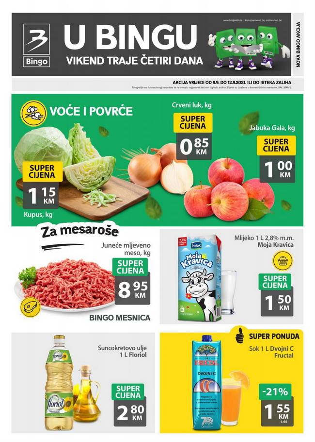 Bingo-rs-090921 Bingo: Vikend akcija za RS od 09. do 12.09.2021.